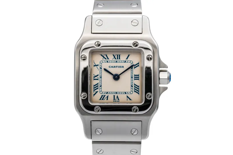 Cartier Santos Galbee 24mm Stainless Steel Quartz W20056D6/1565 2001