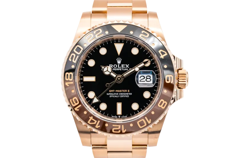 Rolex GMT-Master II 40mm 'Rootbeer' 18ct Rose Gold Oyster 126715CHNR 2022