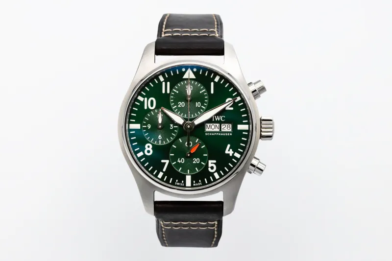 IWC Pilot’s Chronograph 41mm Brown Leather IW388103 2021
