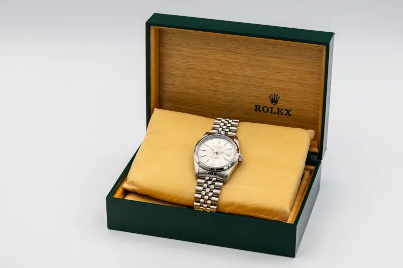Rolex DateJust 36mm Stainless Steel Jubilee 16200 1988