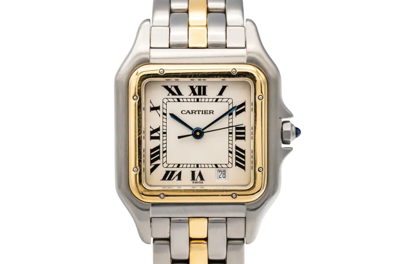 Cartier Panthere 27mm Steel & 18ct Yellow Gold 839490 Circa 1990s