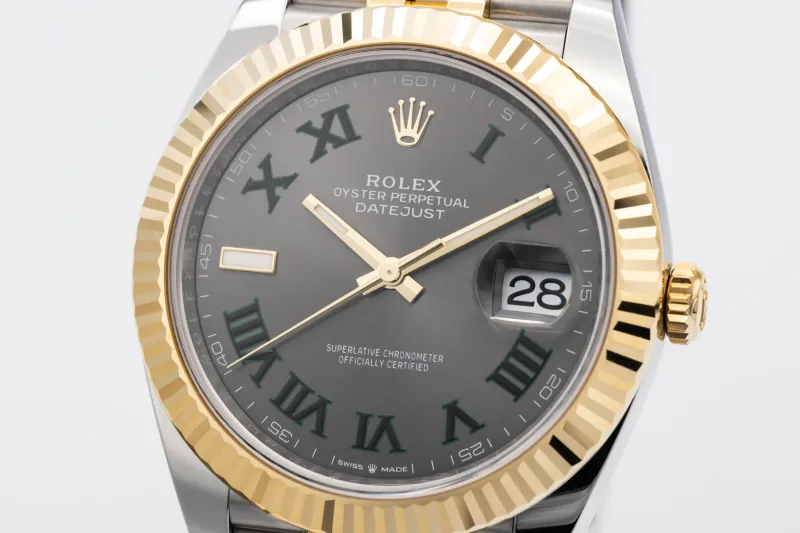 Rolex DateJust 41mm 'Wimbledon' Steel & 18ct Yellow Gold Jubilee 126333 2026