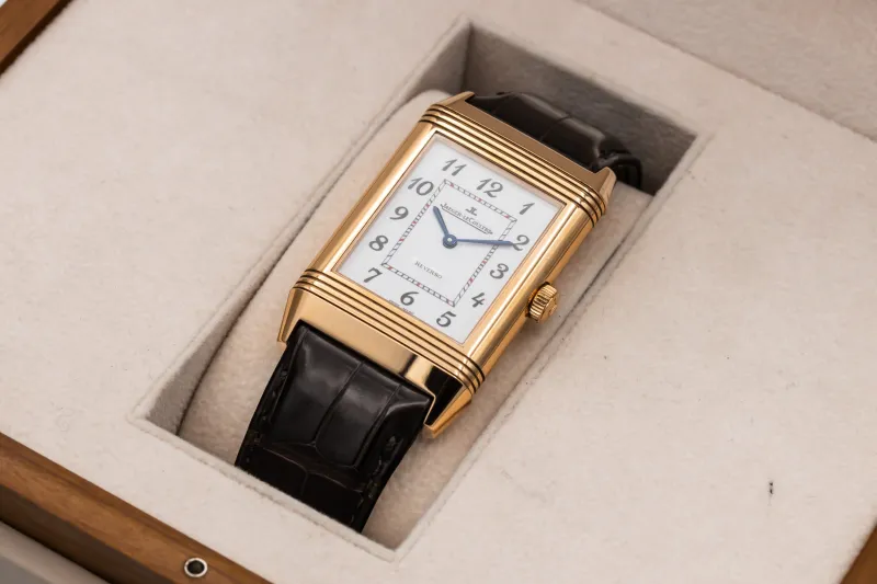 Jaeger Lecoultre Grand Reverso 48mm x 30mm Brown Leather Q3732523 2013