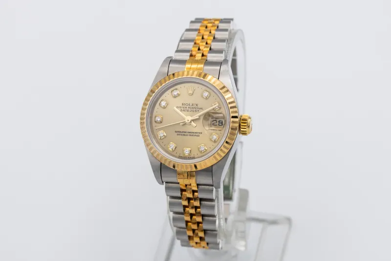Rolex Lady DateJust 26mm Steel & 18ct Yellow Gold Jubilee 69173 1995