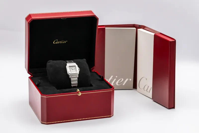 Cartier Santos Galbee 24mm Stainless Steel Quartz W20056D6/1565 2001