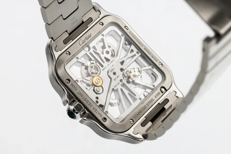 Cartier Santos De Cartier Skeleton 40mm Stainless Steel WHSA0015 2022