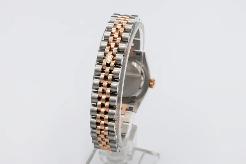 Rolex Lady DateJust 26mm Steel & 18ct Rose Gold Jubilee 179171 2006