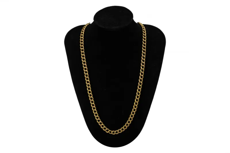 9ct Yellow Gold Fancy Chain 9.2g