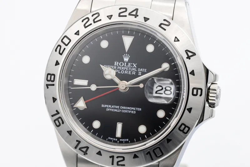 Rolex Explorer II 40mm Stainless Steel Oyster 16570 2001