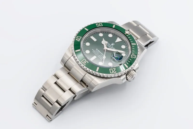 Rolex Submariner 40mm 'Hulk' Stainless Steel Oyster 116610LV 2019
