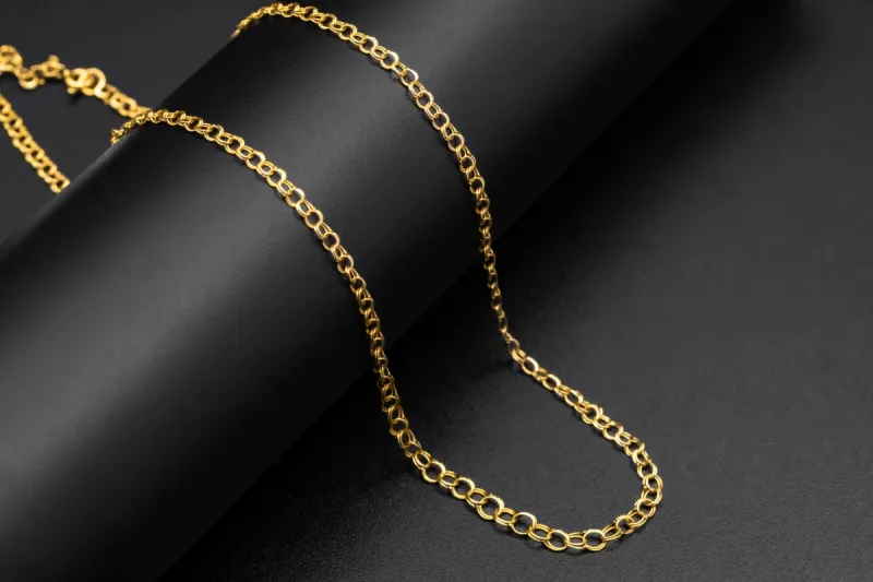 18ct Yellow Gold Garibaldi Bismark Chain 3.9g