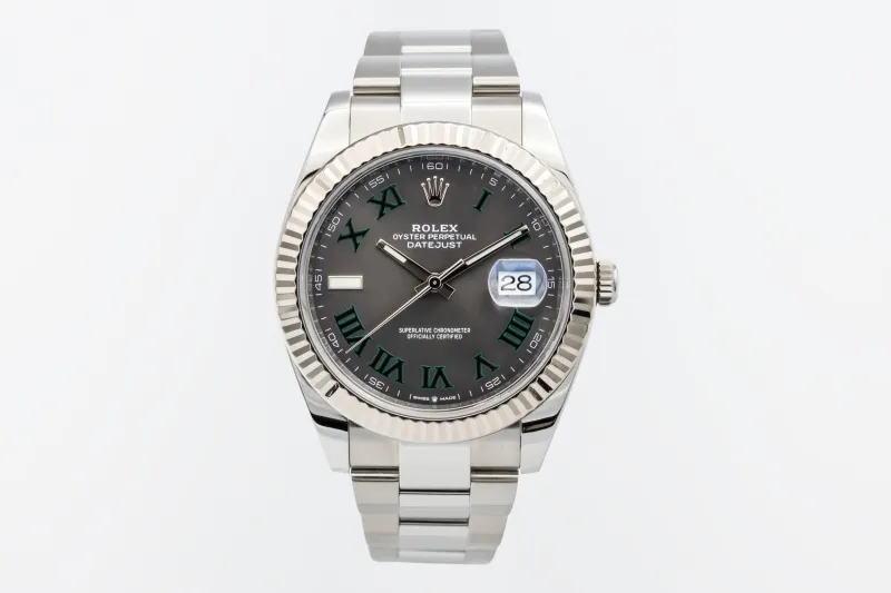Rolex DateJust 41mm 'Wimbledon' Stainless Steel Oyster 126334 2022