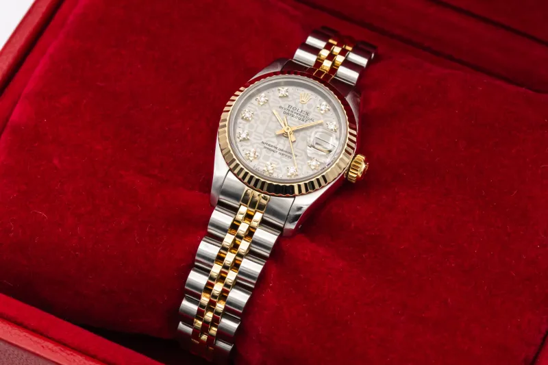 Rolex Lady DateJust 26mm Steel & Yellow Gold Jubilee 69173 1986