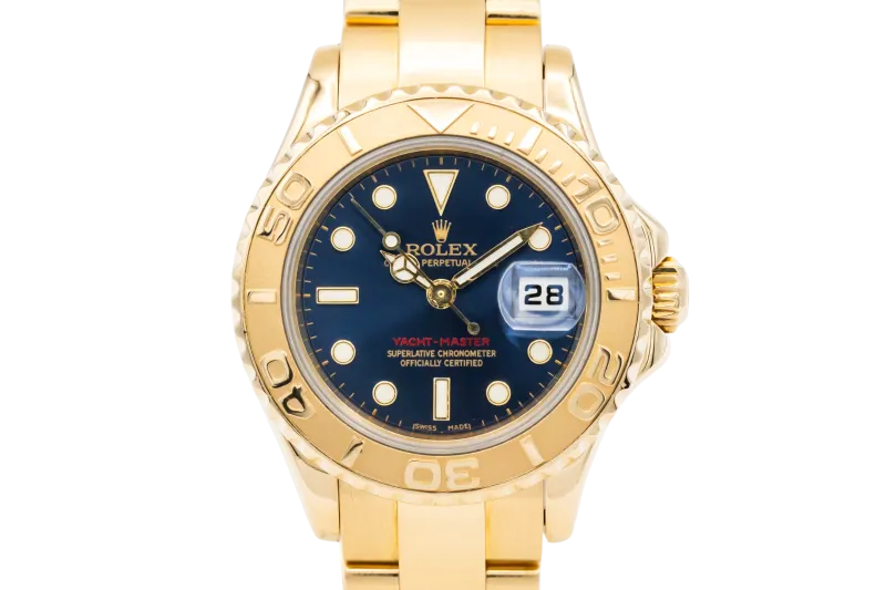 Rolex Yacht-Master 29mm 18ct Yellow Gold Oyster 169628 2001