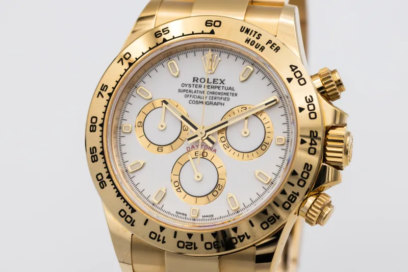 Rolex Cosmograph Daytona 40mm 18ct Yellow Gold Oyster 116508 2022