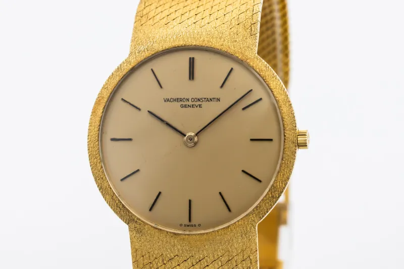 Vacheron Constantin Ultra-Thin Dress Watch 33mm 18ct Yellow Gold 529882 Circa 1970s