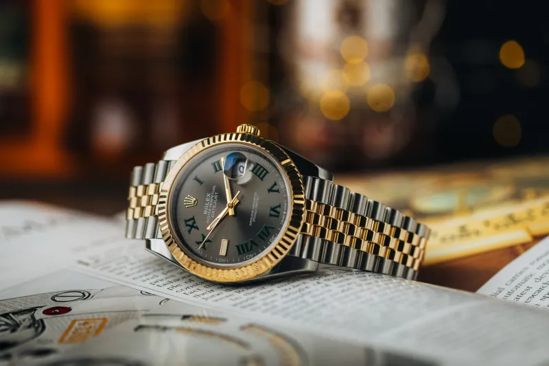 Rolex DateJust 41mm ‘Wimbledon’ Steel & 18ct Yellow Gold Jubilee 126333 2022