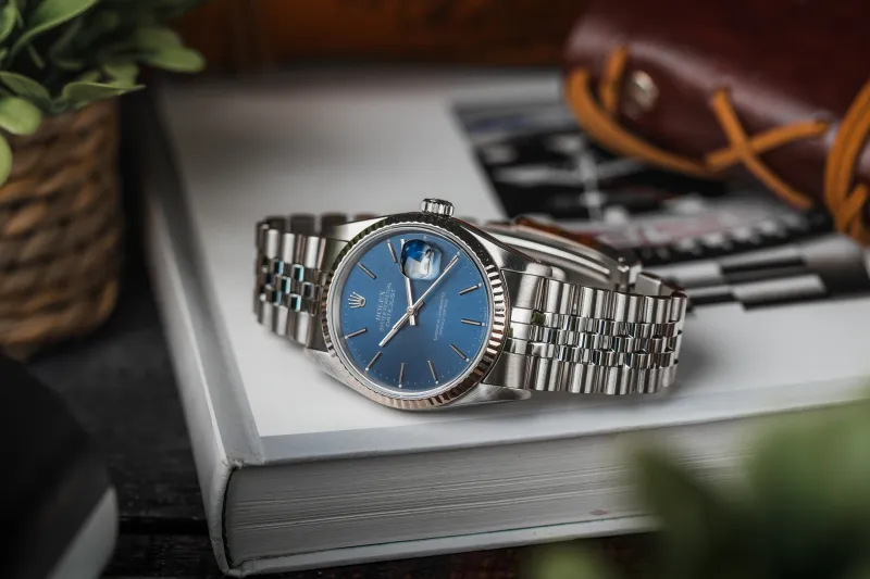 Rolex DateJust 36mm Stainless Steel Jubilee 16234 1990