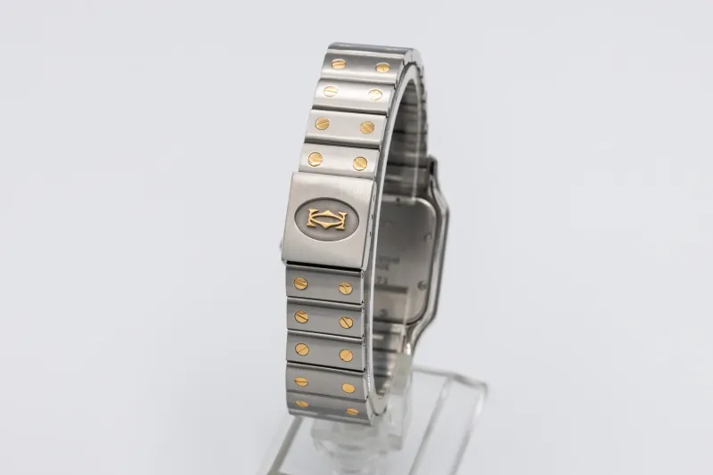 Cartier Santos Galbee 29mm Steel & 18ct Yellow Gold 1566 Circa 1990s