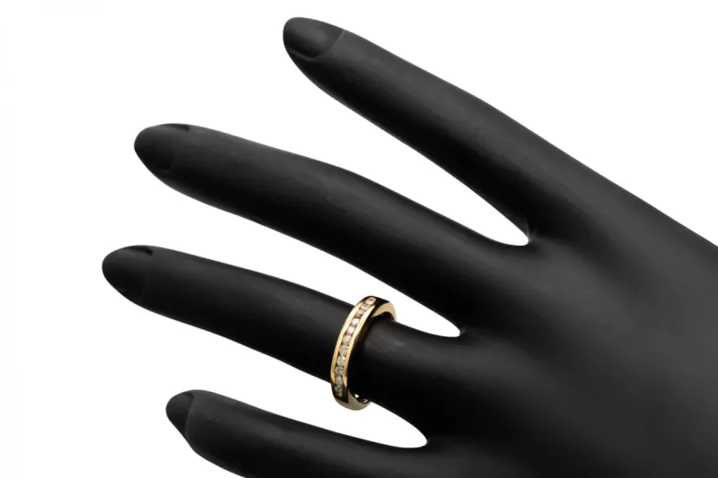 18ct Yellow Gold Ladies Wedding Band 0.30ct