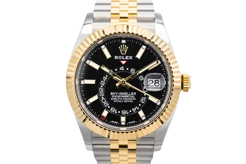 Rolex Sky-Dweller 42mm Steel & 18ct Yellow Gold Jubilee 326933 2023
