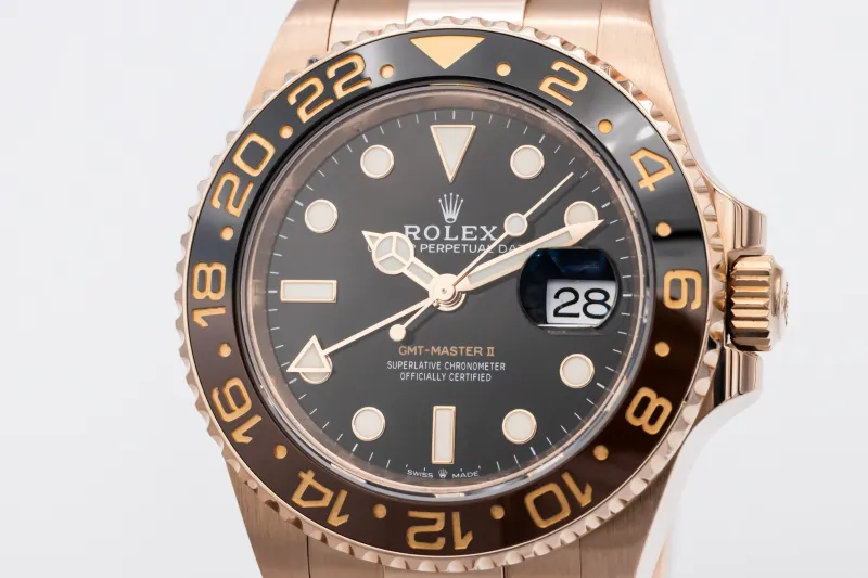 Rolex GMT-Master II 40mm 'Root Beer' 18ct Rose Gold Oyster 126715CHNR 2018