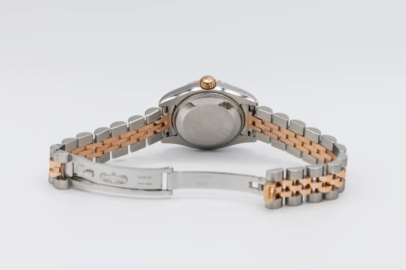 Rolex Lady DateJust 26mm Steel & 18ct Rose Gold Jubilee 179171 2006