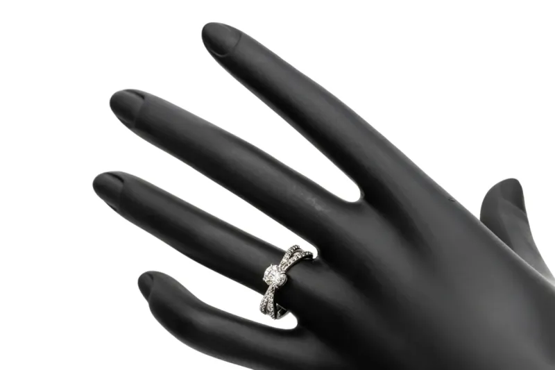 18ct White Gold Diamond Engagement Ring 0.98ct H VS1 GIA Certified
