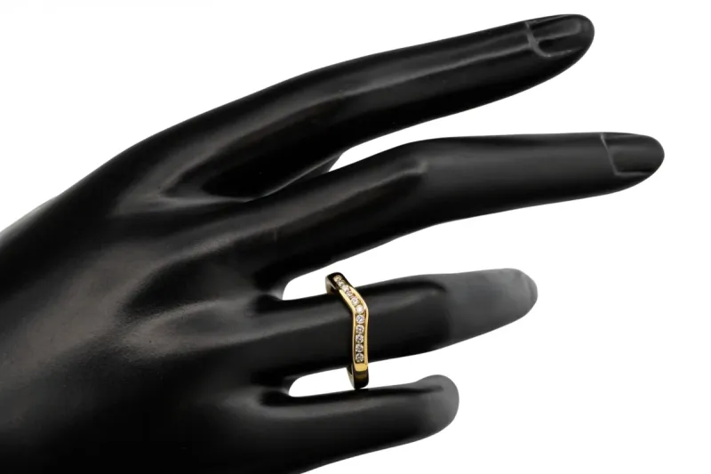 18ct Yellow Gold Diamond Eternity Ring 0.22ct