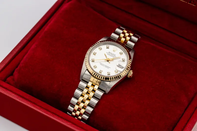 Rolex DateJust 31mm Steel & 18ct Yellow Gold Jubilee 68273 1991