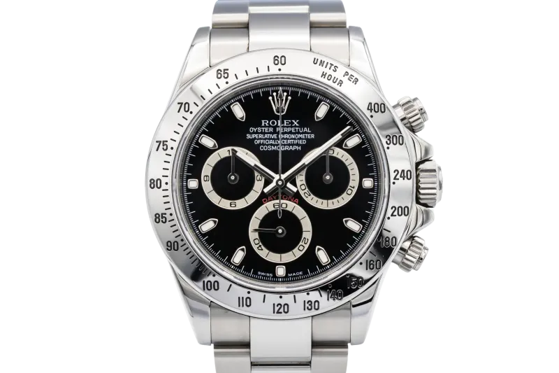 Rolex Cosmograph Daytona 40mm Stainless Steel Oyster 116520 2005
