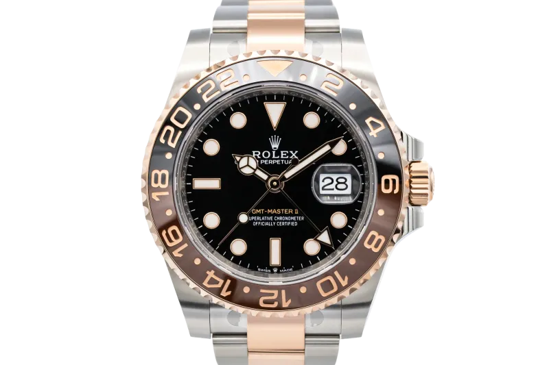 Rolex GMT-Master II 40mm 'Rootbeer' Steel & 18ct Rose Gold Oyster 126711CHNR