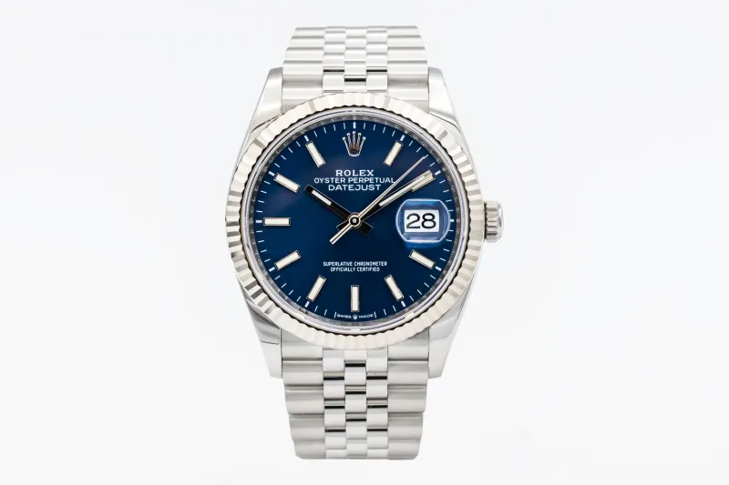 Rolex DateJust 36mm Stainless Steel Jubilee 126234 2022