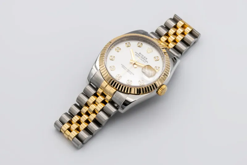 Rolex DateJust 36mm Steel & 18ct Yellow Gold Jubilee 116233 2008