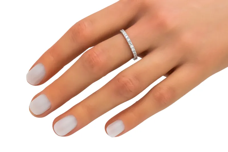 Platinum Eternity Band 0.70ct 3g