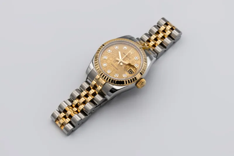 Rolex Lady DateJust 26mm Steel & 18ct Yellow Gold Jubilee 179173 2013