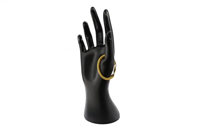 9ct Yellow Gold Baby Franco Bracelet 5.2g