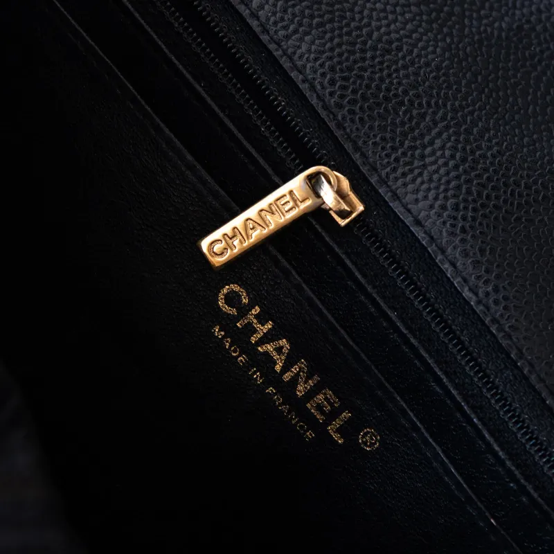 Chanel 24A Kelly Mini Nano Black Velvet Bag UNUSED