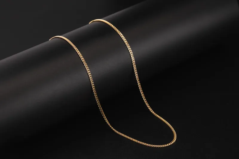 9ct Yellow Gold Curb Chain 22" 4.8g