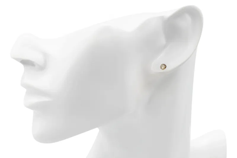 9ct Yellow Gold Classic Diamond Stud Earrings 0.30ct
