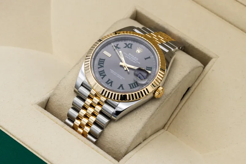 Rolex DateJust 41mm ‘Wimbledon’ Steel & 18ct Yellow Gold Jubilee 126333 2022