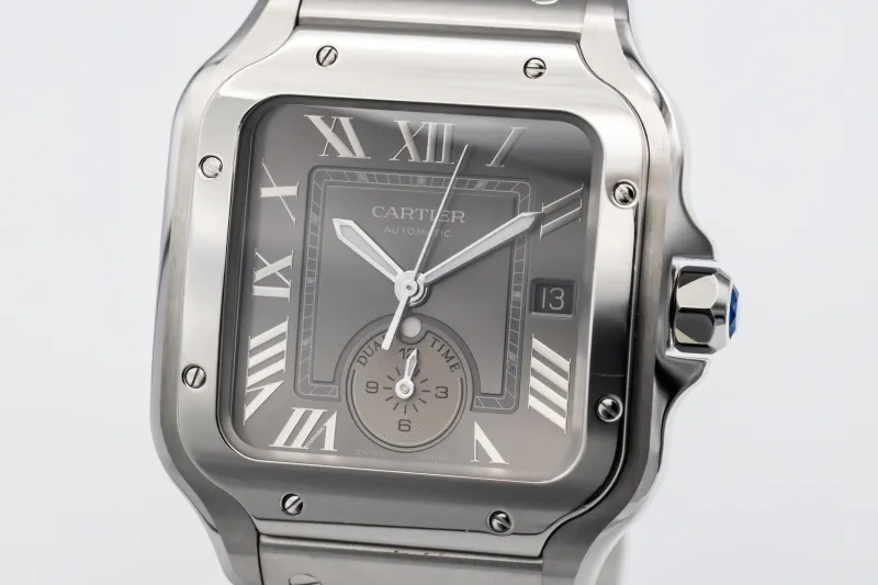 Cartier Santos De Cartier Dual Time 39.8mm Stainless Steel WSSA0076 2025