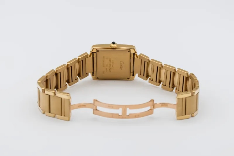 Cartier Tank Francaise 28mm x 32mm 18ct Yellow Gold W50001R2/1840 2003