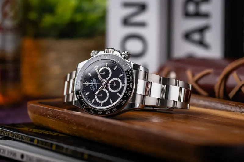 Rolex Cosmograph Daytona 40mm Stainless Steel Black Dial Oyster 126500LN 2024