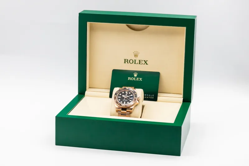Rolex GMT Master II 40mm 'Rootbeer' 18ct Rose Gold Oyster 126715CHNR 2021