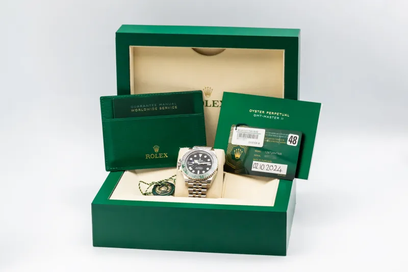 Rolex GMT-Master II 40mm 'Sprite' Stainless Steel Jubilee 126720VTNR 2024