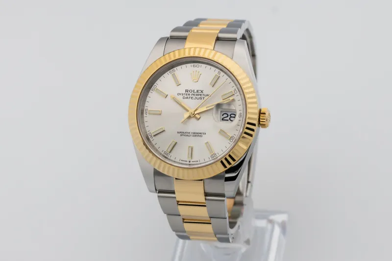 Rolex DateJust 41mm Steel & 18ct Yellow Gold Oyster 126333 2023
