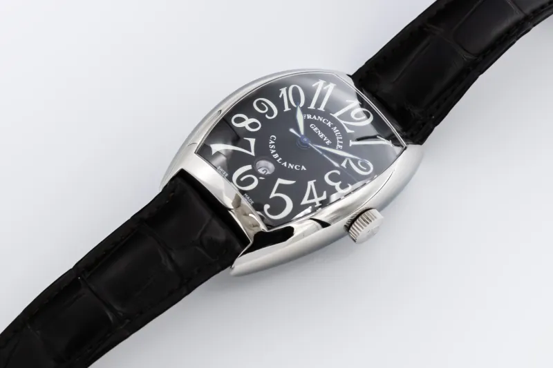 Franck Muller Casablanca 39mm x 55mm Black Leather 8880 C DT 2010