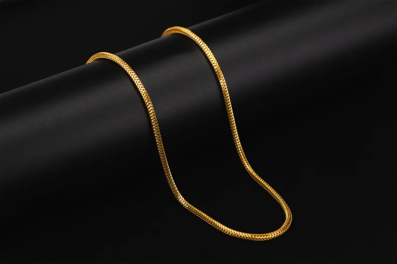 22ct Yellow Gold Franco Chain 21" 2.45mm 20.8g
