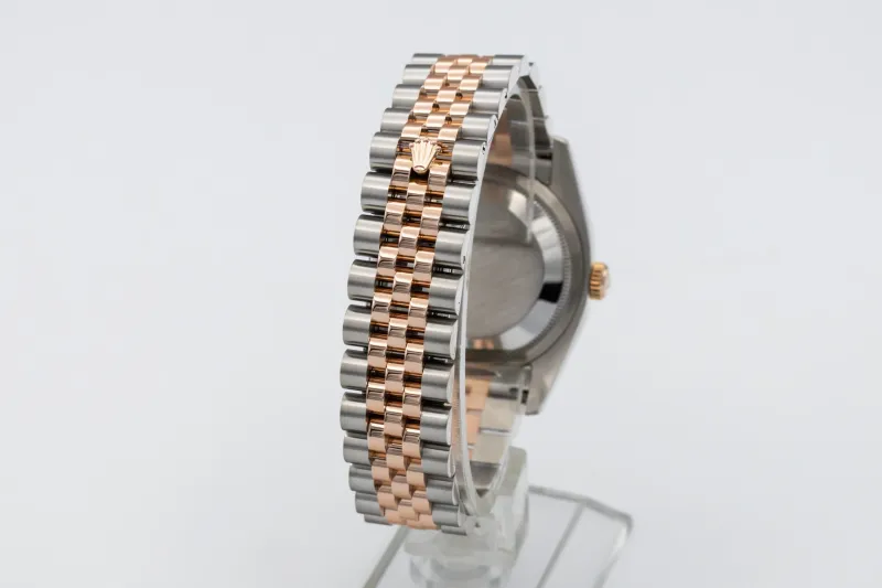 Rolex DateJust 36mm Steel & 18ct Rose Gold Jubilee 116231 2011